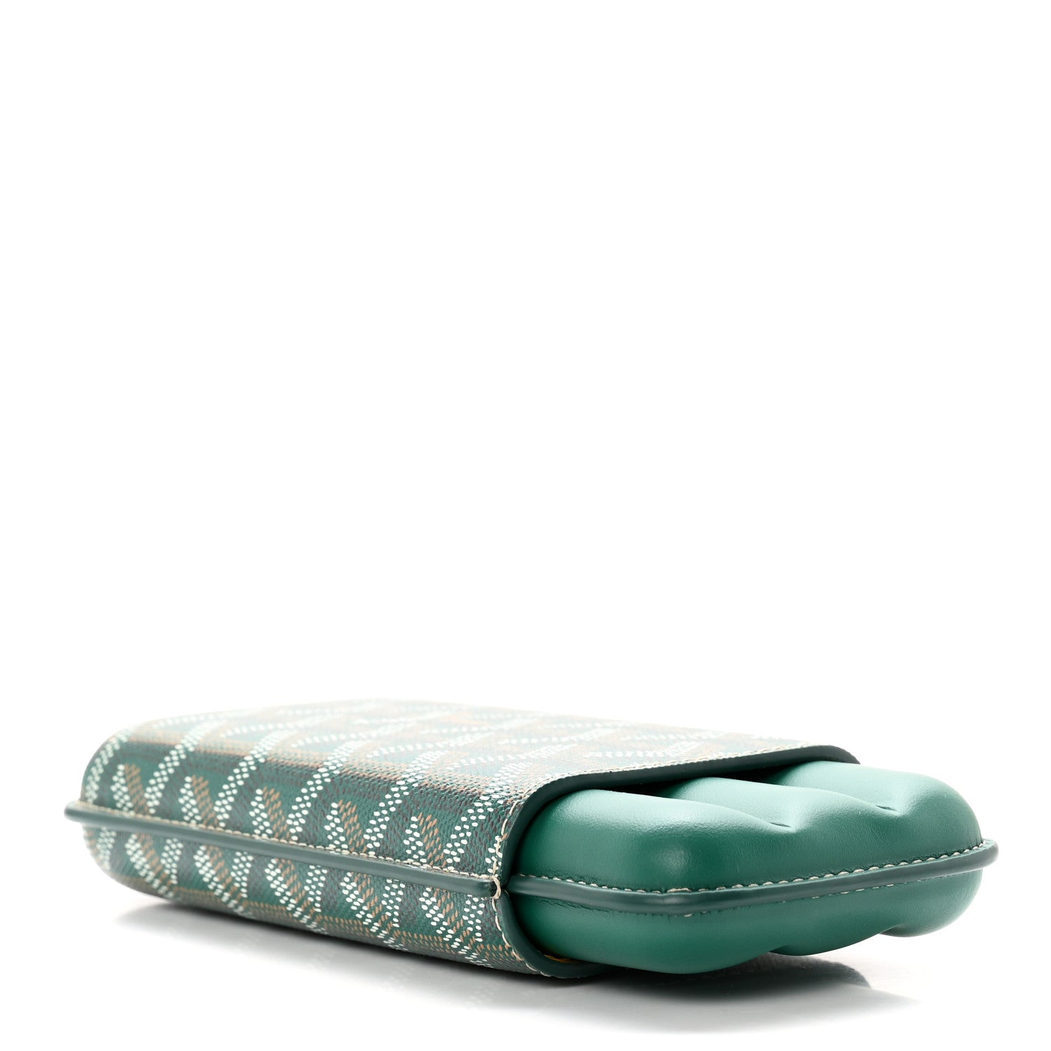 Goyard Goyardine Churchill 3 Cigar Case Green 4 of 7