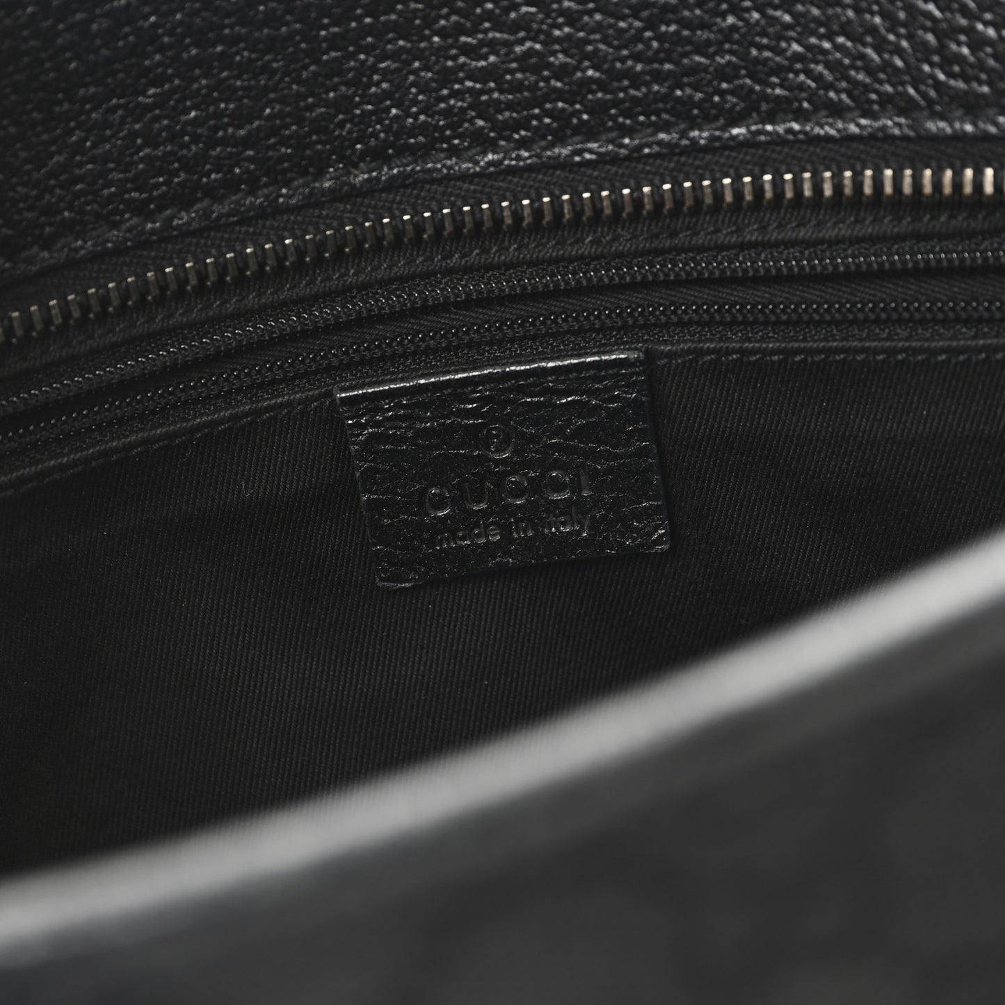 Monogram Shoulder Bag Black
