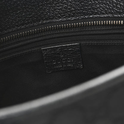 Gucci Monogram Shoulder Bag Black 6 of 10