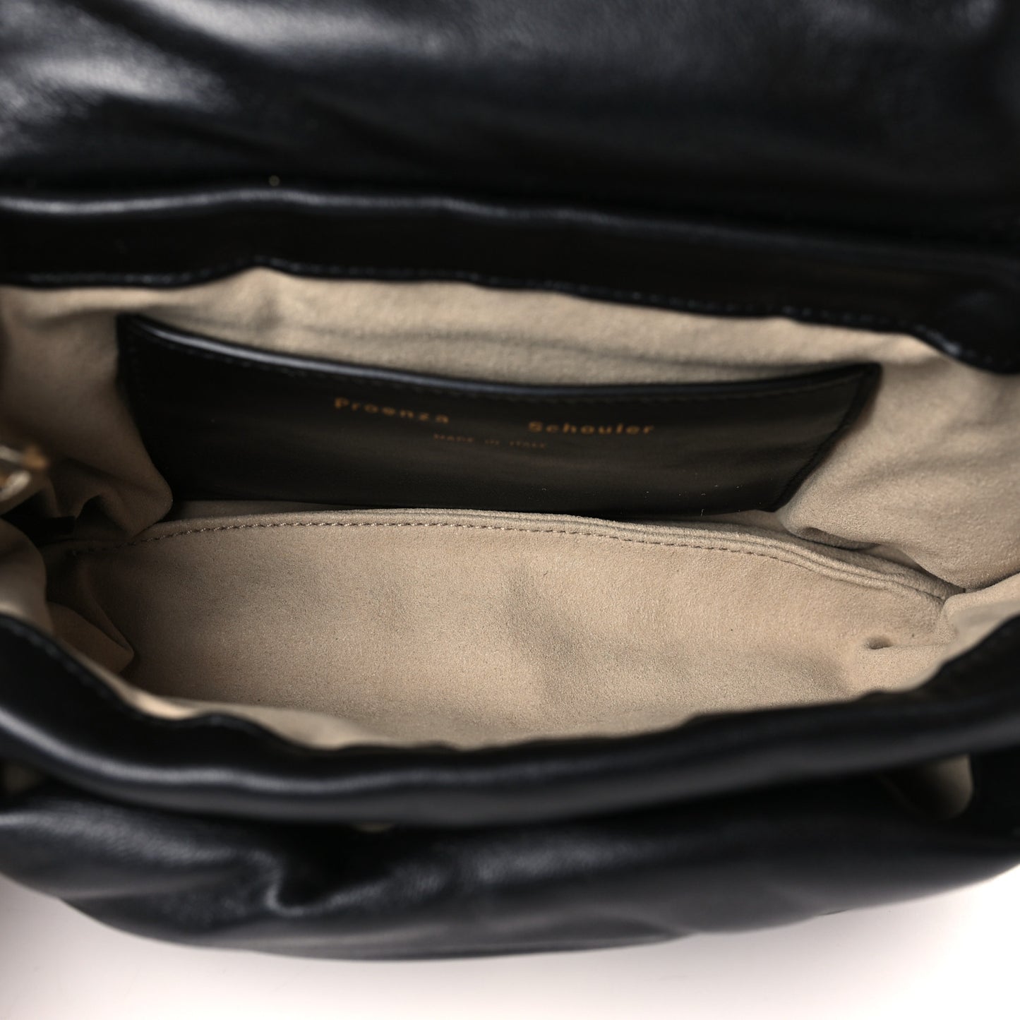 Lambskin PS Harris Small Shoulder Bag Black