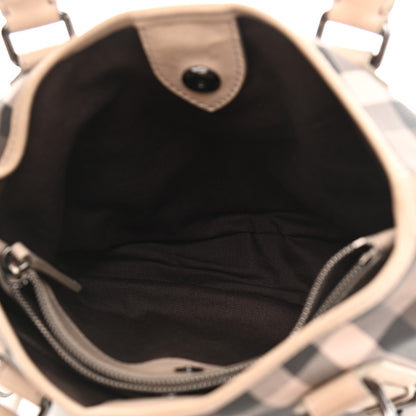 Burberry Smoked Check Small Northfield Tote Trench 6 of 13