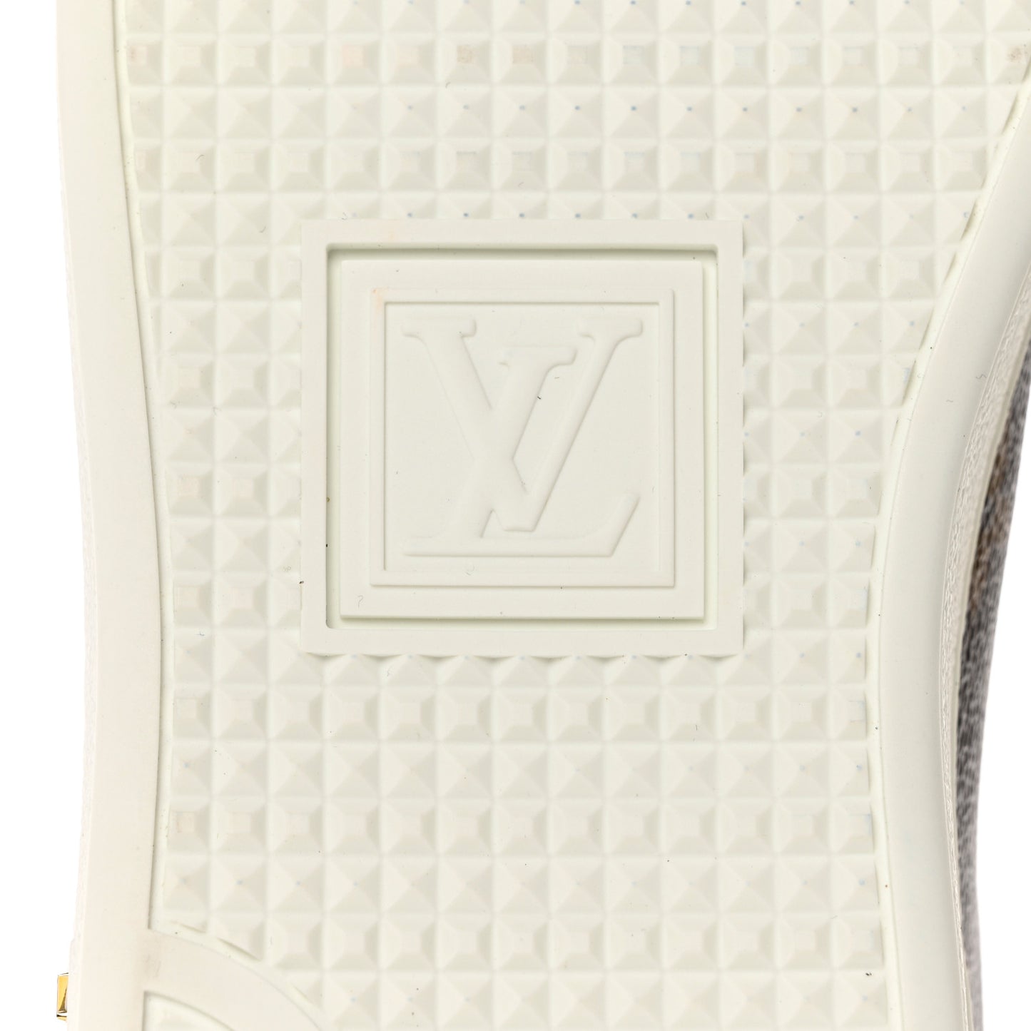 Calfskin Monogram LV Black Heart Sneakers 38 Cacao