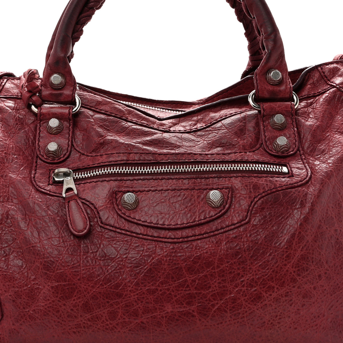 Agneau Giant 12 Silver Hardware City Cassis