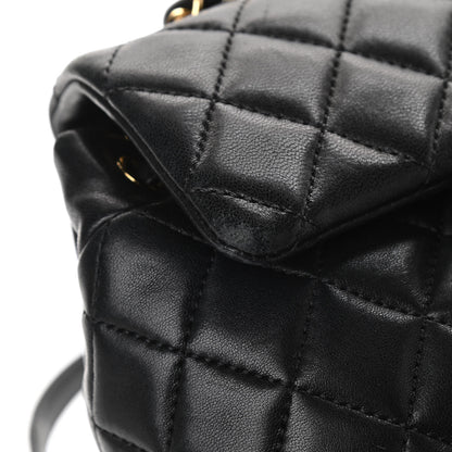 Chanel Lambskin Quilted Mini Urban Spirit Backpack Black 14 of 16