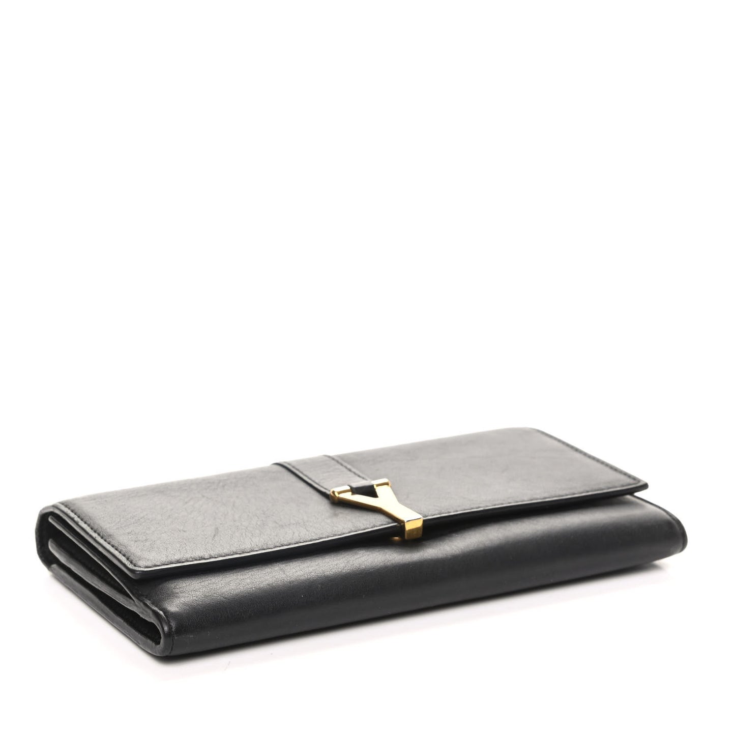 Calfskin Classic Y Ligne Wallet Black
