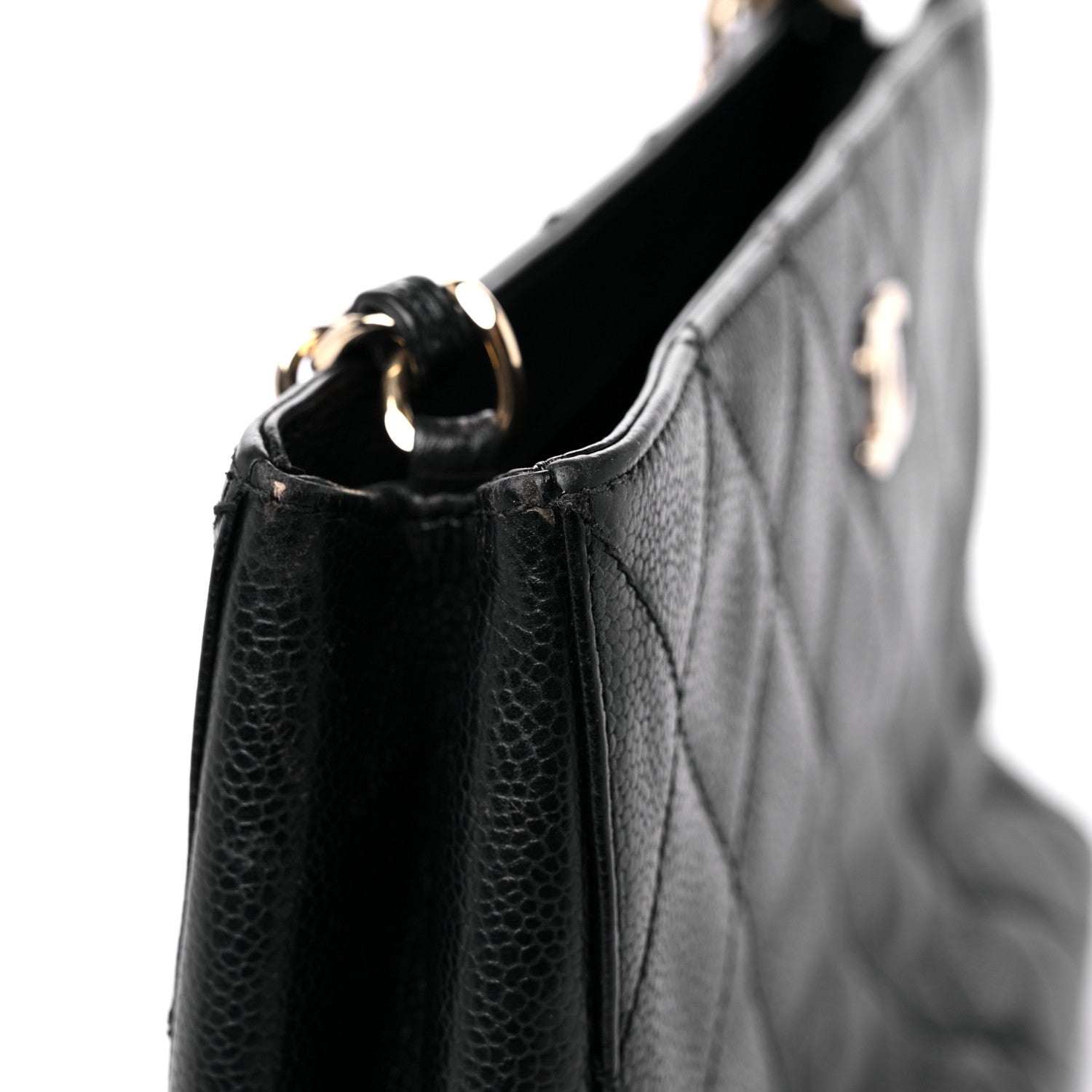 Chanel Caviar Quilted Shoulder Bag Black 24 of 27