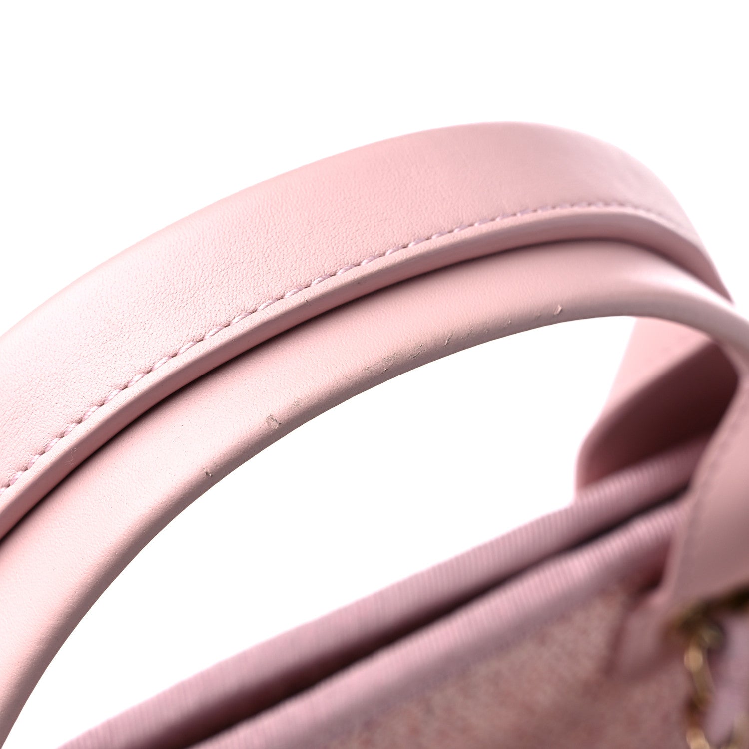 Chanel Lurex Boucle Deauville Medium Tote Pink 11 of 11