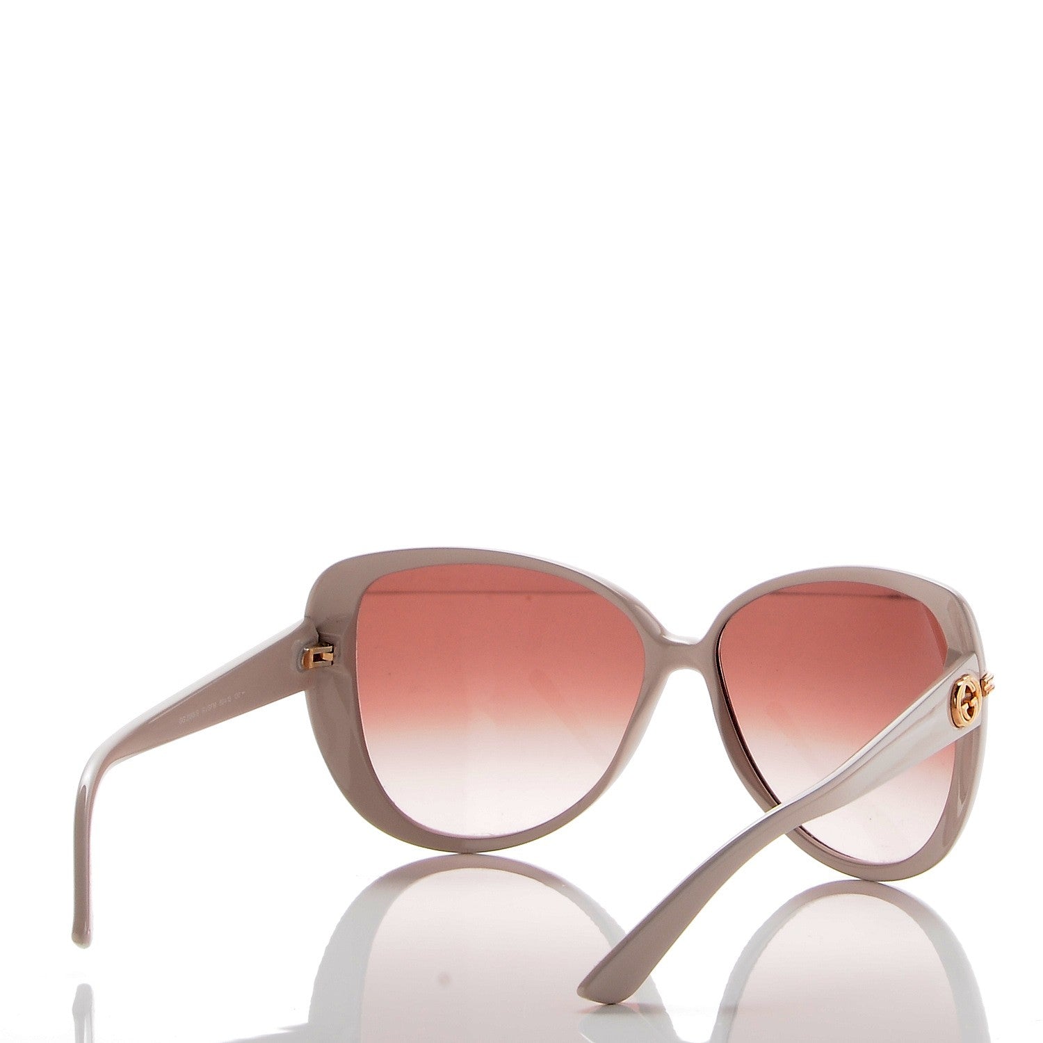 Gucci Oversized Sunglasses GG 3156/S Beige 4 of 8