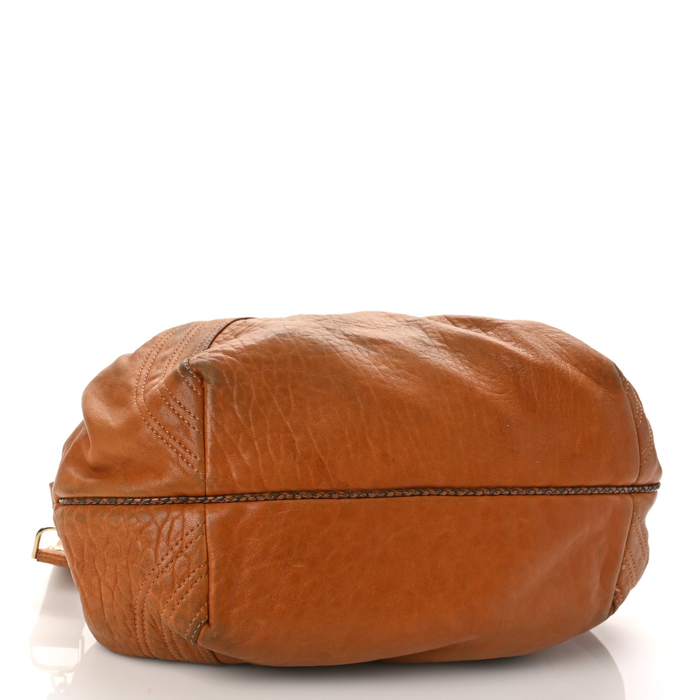 Nappa Nuvolata Spy Bowler Cognac