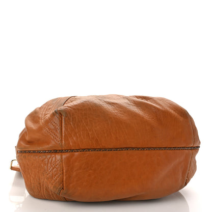 Fendi Nappa Nuvolata Spy Bowler Cognac 4 of 10