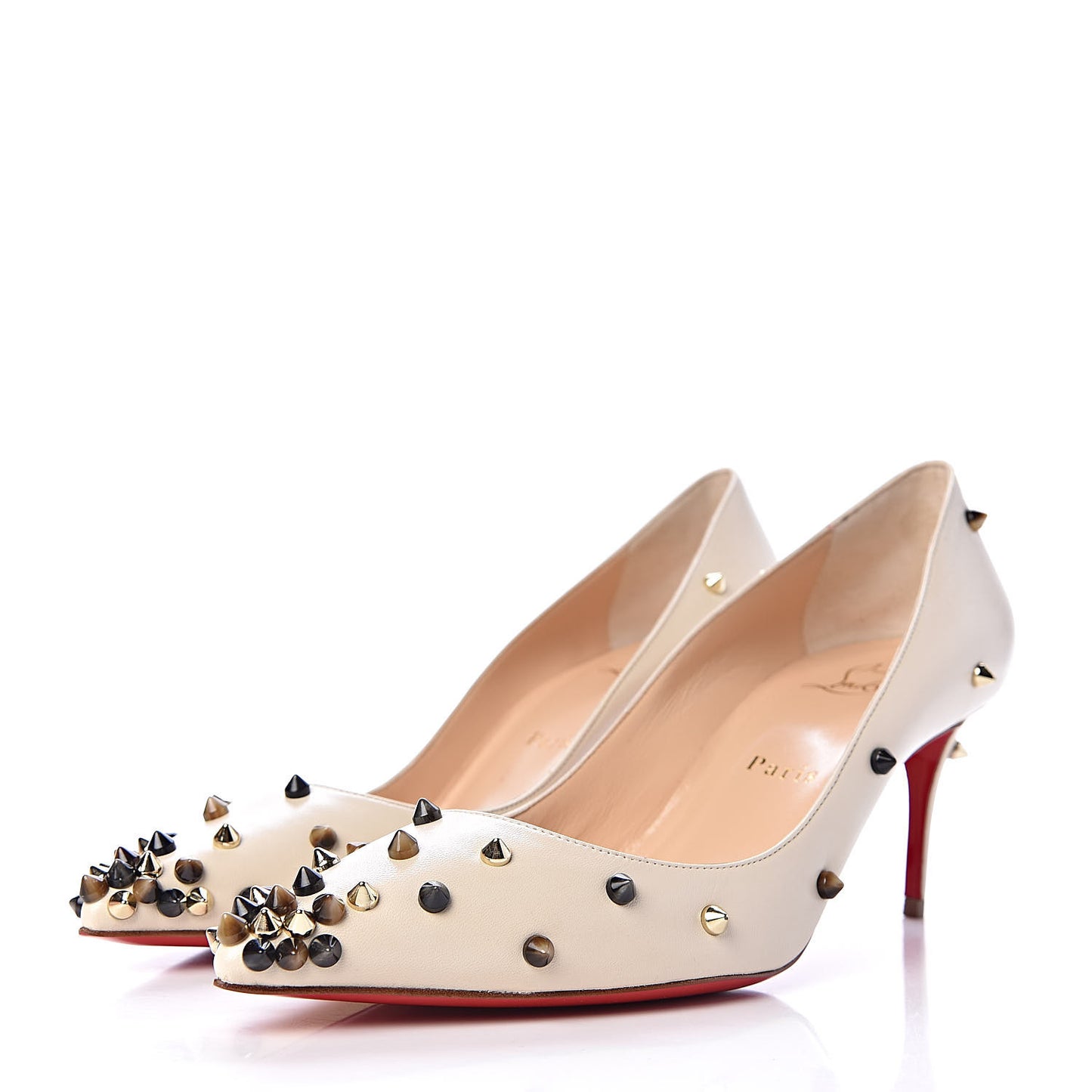 Kid Degraspike 70 Pumps 37 White Ivory Pop Corn