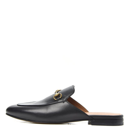 Gucci Calfskin Womens Princetown Slippers 39 Black 1 of 10