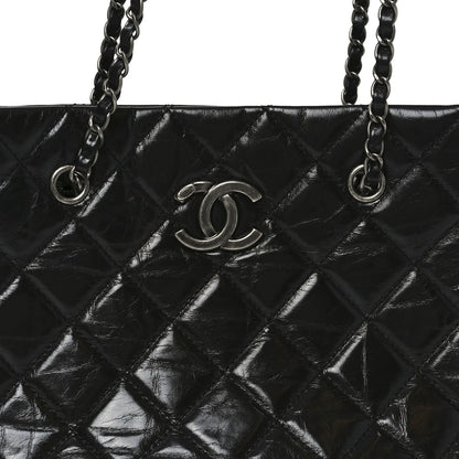 Chanel Calfskin Quilted Small Coco Soft Tote Black 8 of 11