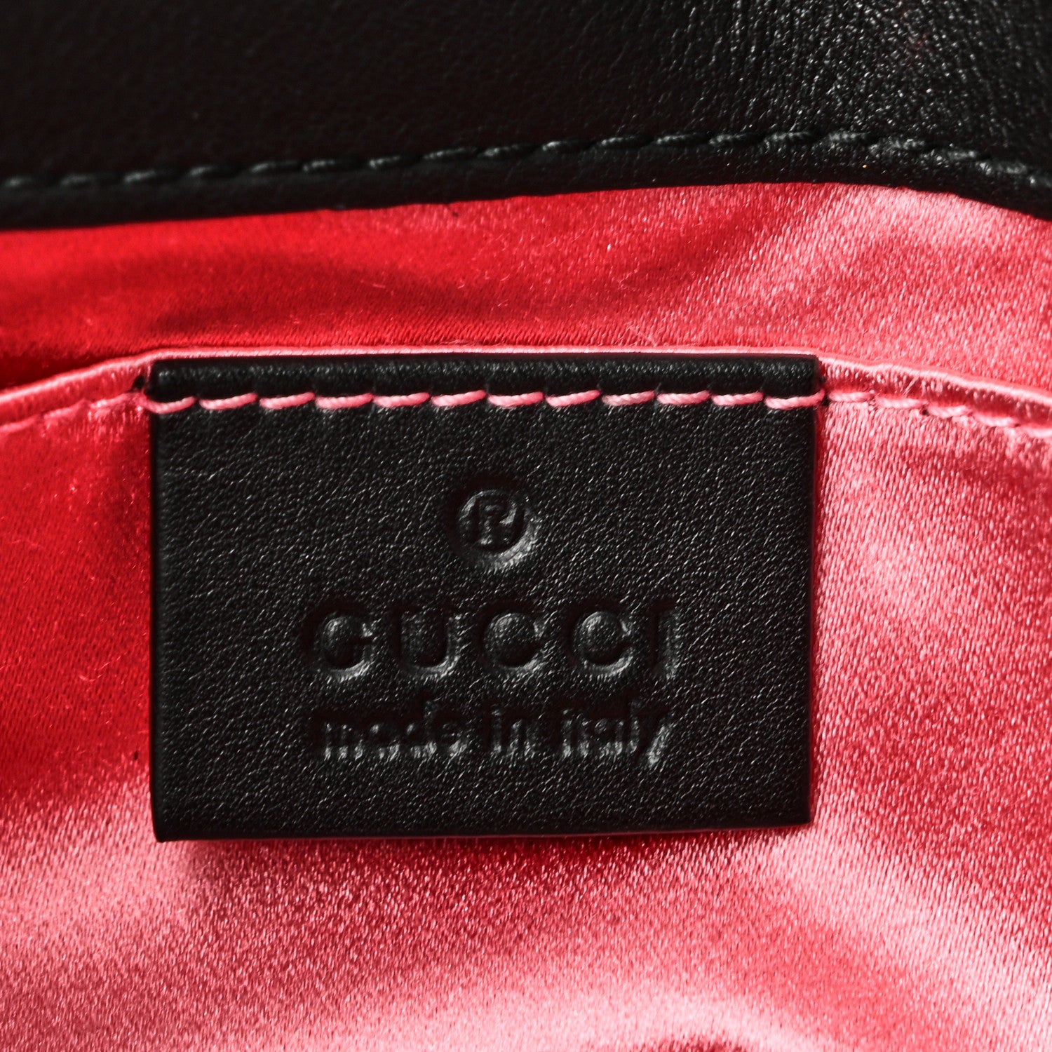 Gucci Velvet Matelasse Mini GG Marmont Shoulder Bag Black 75/30 Black 6 of 10