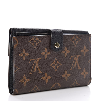 Louis Vuitton Monogram Pallas Compact Wallet Black 3 of 7