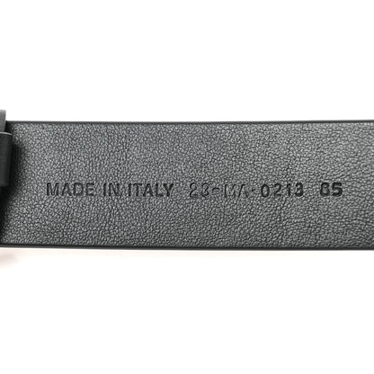 Christian Dior Calfskin 30 Montaigne Cut-Out CD Belt 85 34 Black 5 of 5