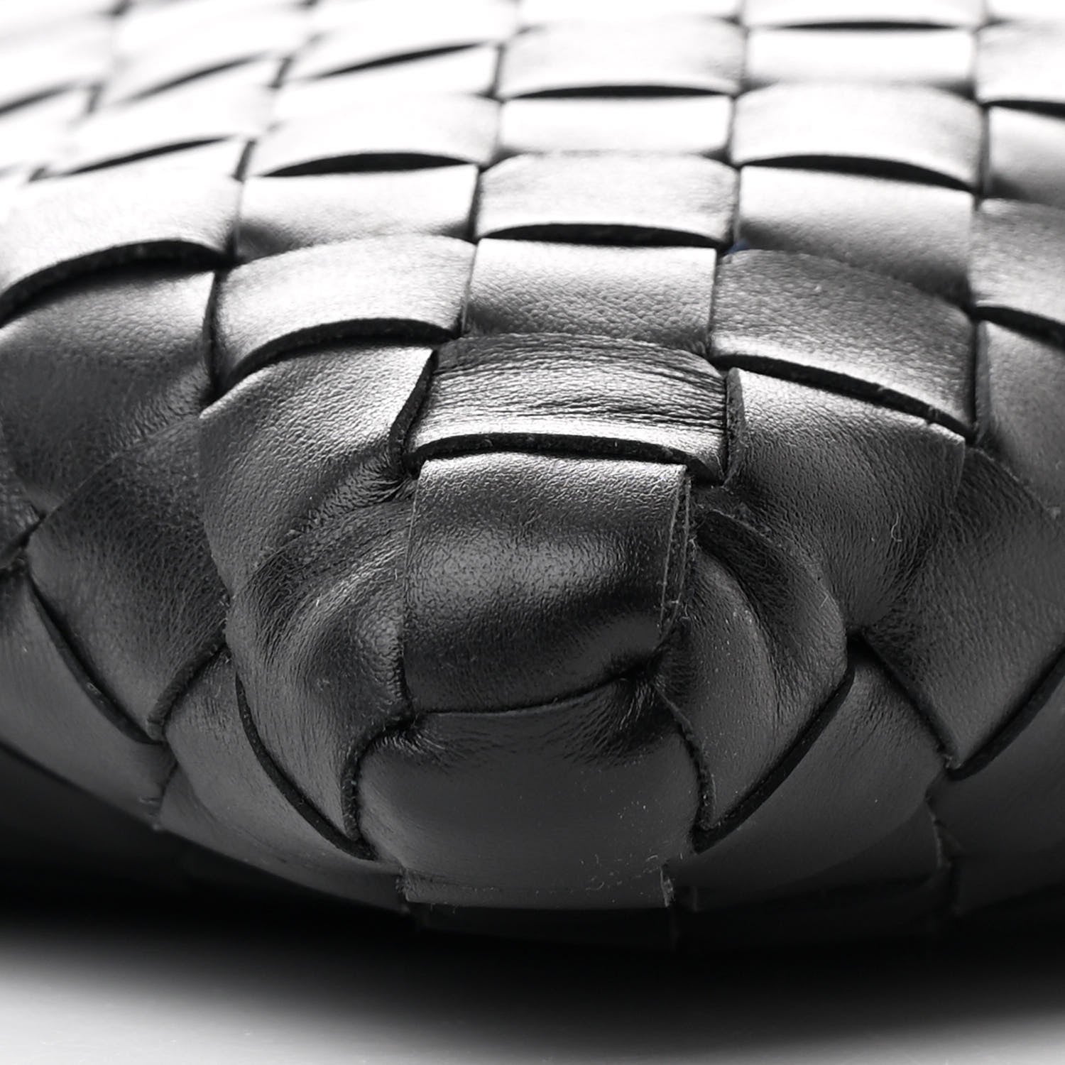 Bottega Veneta Nappa Intrecciato Andiamo Flat Messenger Black 9 of 10