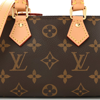 Louis Vuitton Monogram Nano Speedy Bandouliere 8 of 11