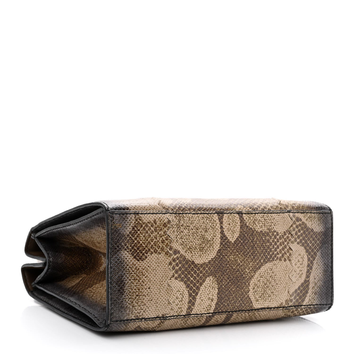 Bottega Veneta Watersnake Accordion Satchel 4 of 12