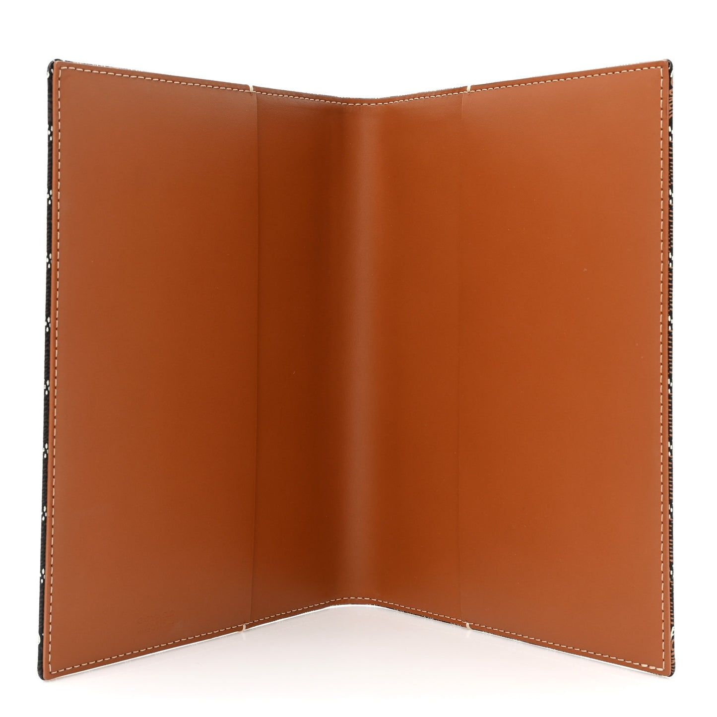 Goyardine Agenda Cover Black Gold