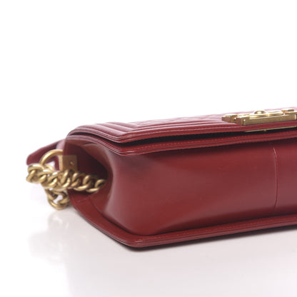 Chanel Lambskin Quilted Medium Boy Flap Red 8 of 11