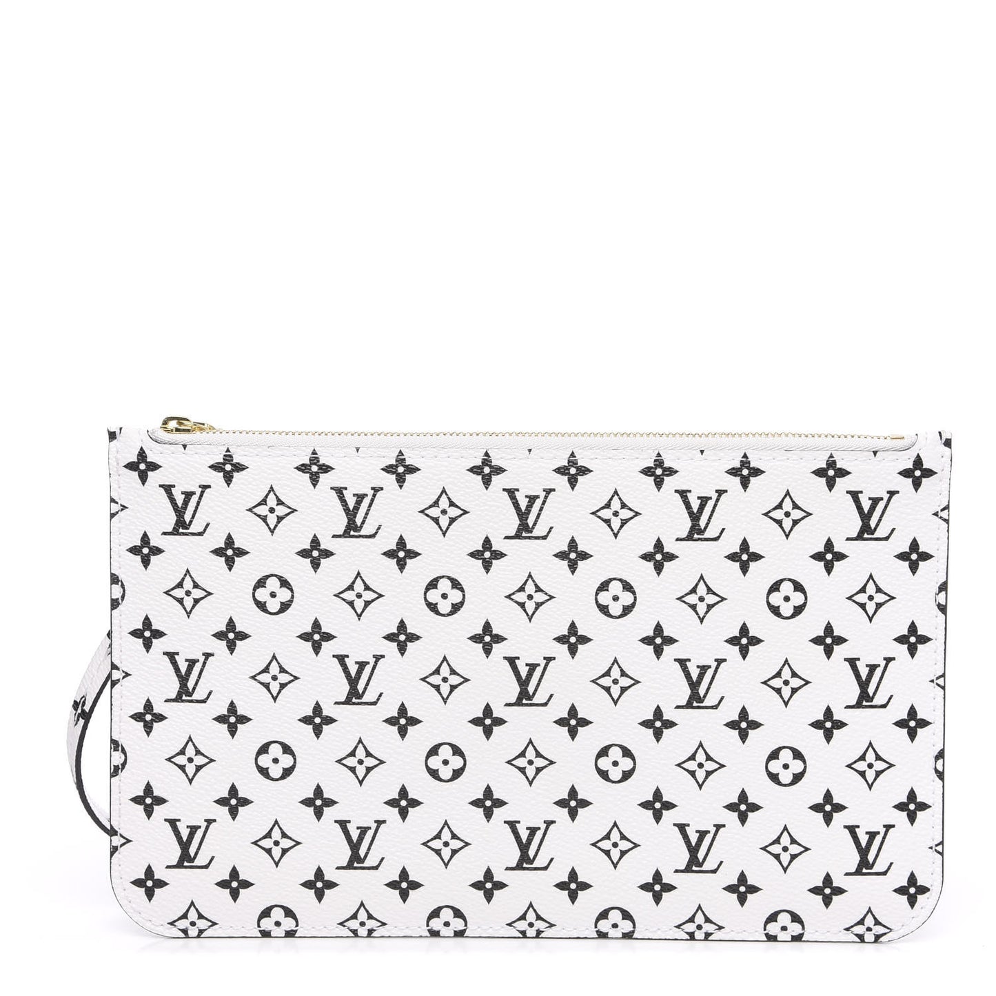 Monogram Giant Neverfull MM GM Pochette White
