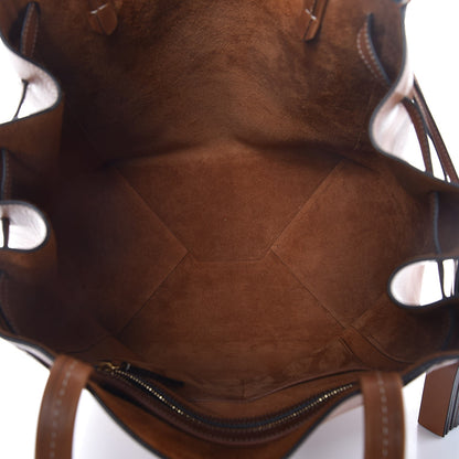 Celine Smooth Calfskin Medium Belt Cabas Phantom Brown 5 of 8