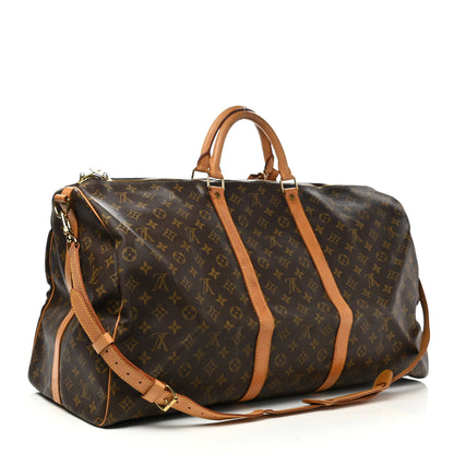 Louis Vuitton Monogram Keepall Bandouliere 60 3 of 15