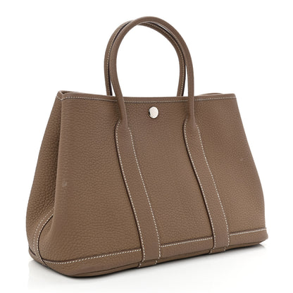 Hermes Negonda Garden Party 30 TPM Etoupe 3 of 10