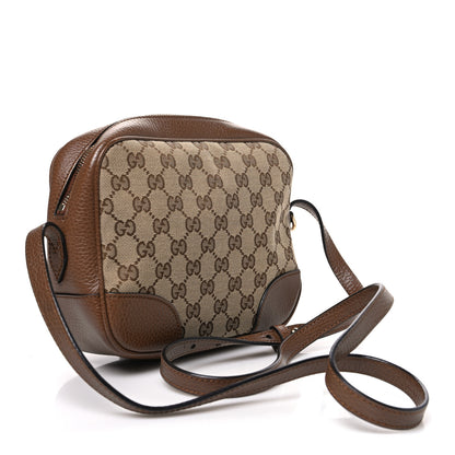 Gucci Monogram Mini Bree Messenger Bag Beige Tabacco 2 of 9