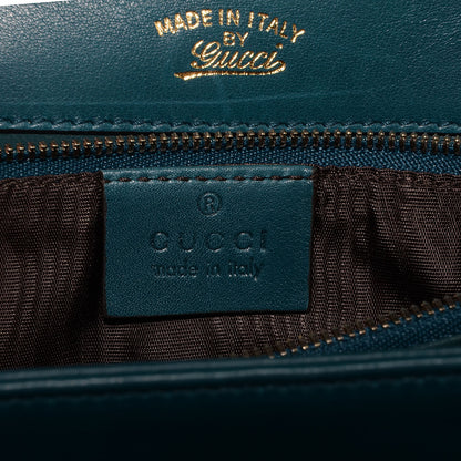 Gucci Python Medium 1973 Shoulder Flap Bag Malachite Green 7 of 8