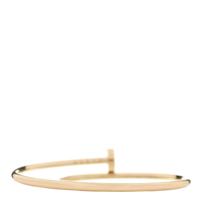 Cartier 18K Yellow Gold Small Juste Un Clou Bracelet 14 2 of 4
