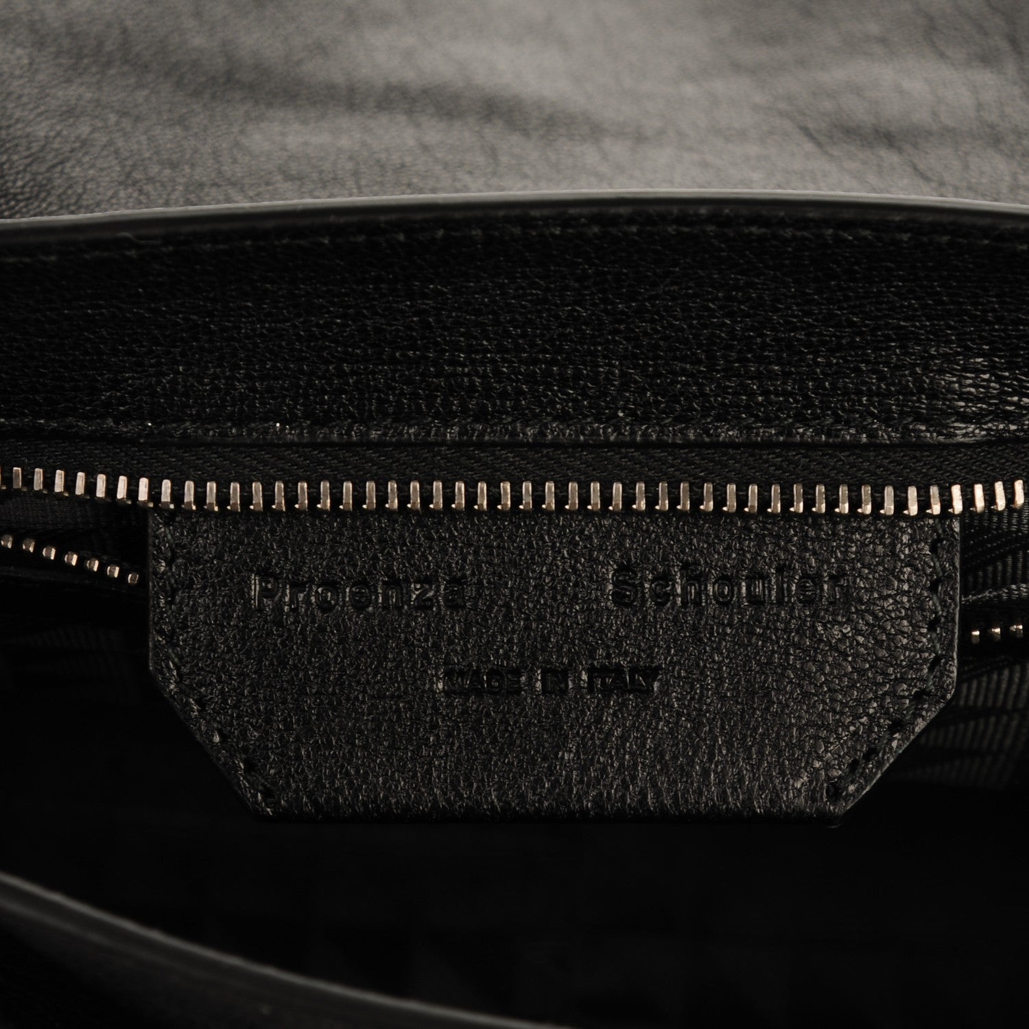 Proenza Schouler Lambskin Tiny PS1 Satchel Black 6 of 11