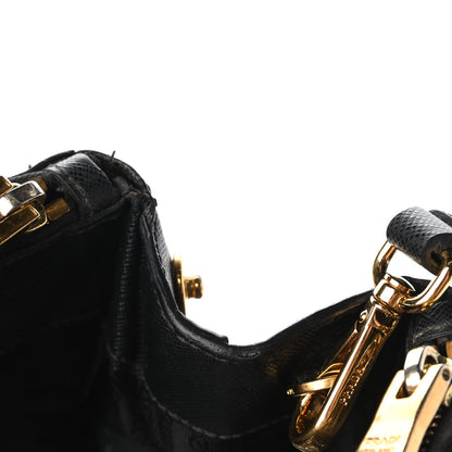 Prada Saffiano Medium Galleria Double Zip Tote Black 11 of 15