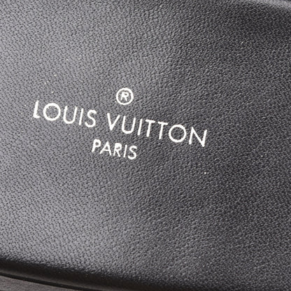 Louis Vuitton Patent Calfskin Monogram LV Black Heart Flat Mules 39 Cacao 7 of 9