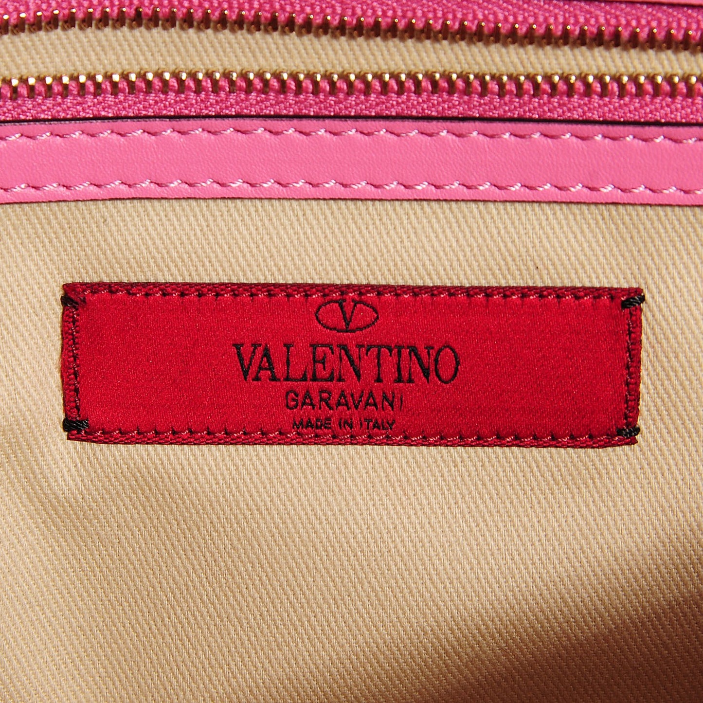 Vitello Medium Glam Lock Rockstud Flap Ninphea