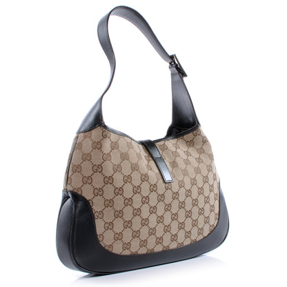 Gucci Monogram Web Jackie O Hobo 3 of 7