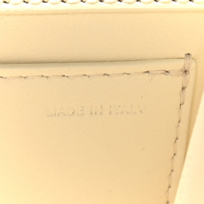 Valentino Garavani Calfskin Enamel VLogo Loco Flap Shoulder Bag Ivory 6 of 8