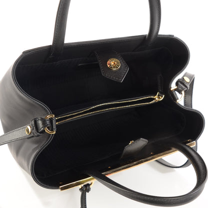 Fendi Vitello Elite Petite 2Jours Tote Black 5 of 9