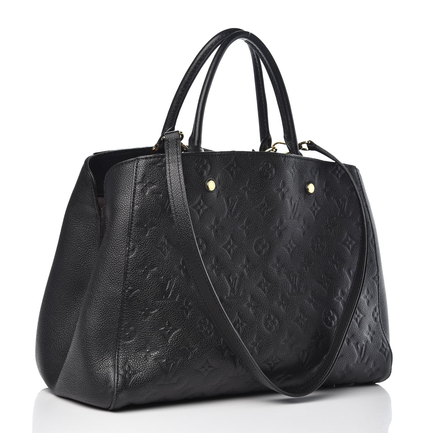 Louis Vuitton Empreinte Montaigne GM Black 3 of 19