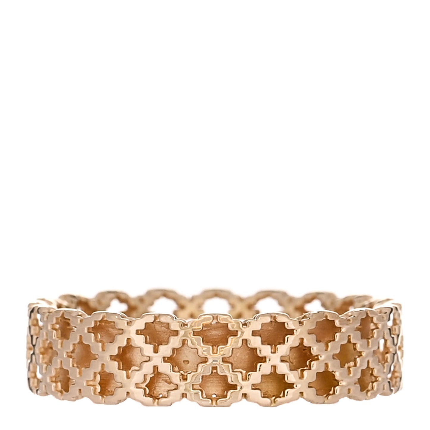 18K Yellow Gold Thin Diamantissima Ring 53 6.25