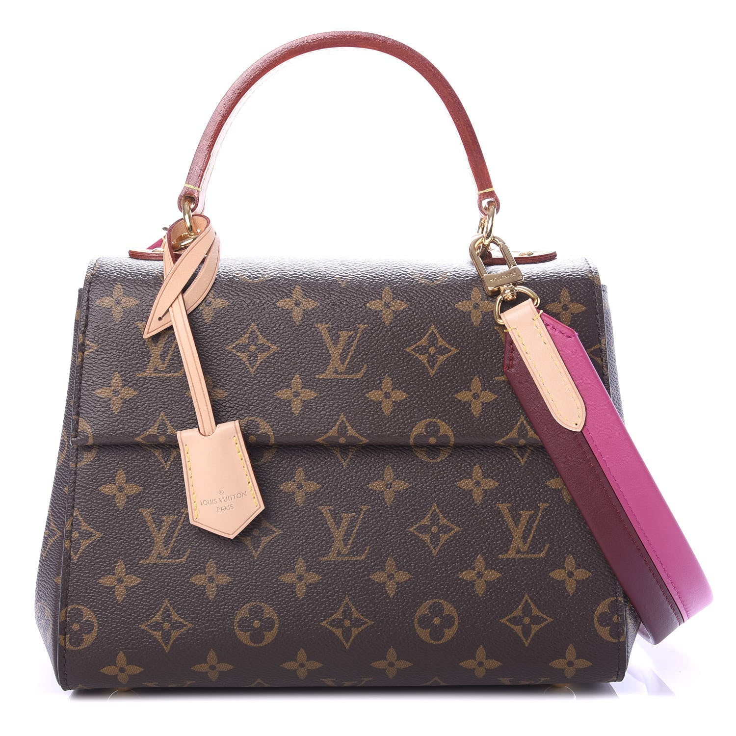 Louis Vuitton Monogram Cluny BB Bordeaux Fuchsia 1 of 9