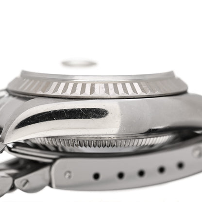 Rolex Stainless Steel 18K White Gold 26mm Oyster Perpetual Datejust Watch White 69174 5 of 6