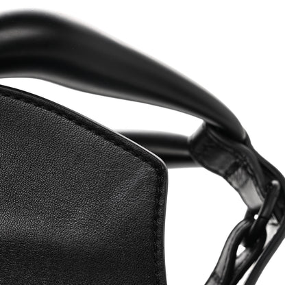 Chloe Small Grain Calfskin Kiss Bag Black 10 of 10
