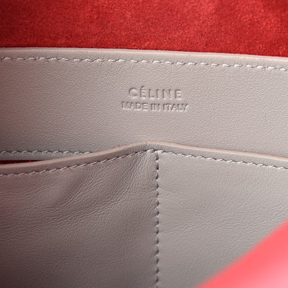 Celine Lambskin Small Soft Cube Satchel Bright Red 7 of 10