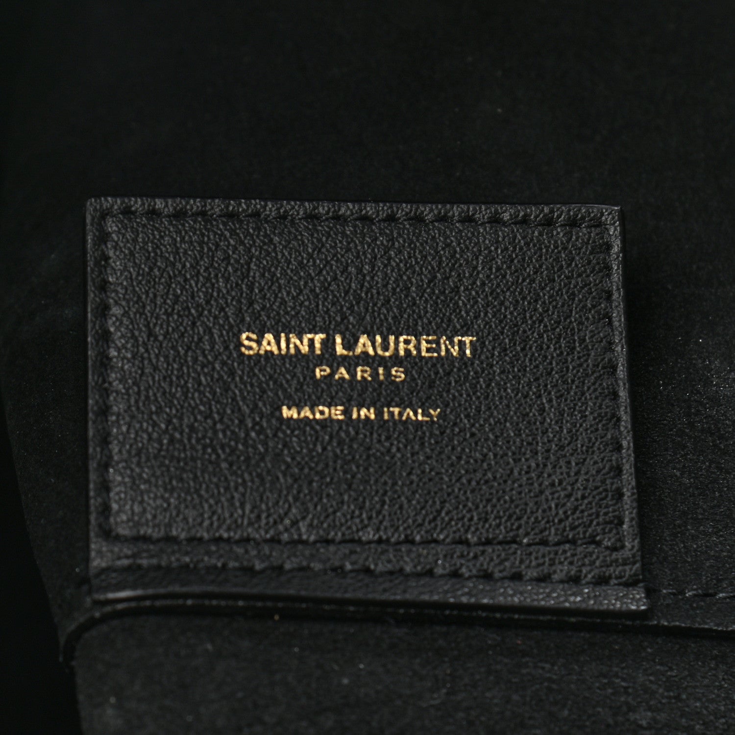 Saint Laurent Calfskin Large Shopping Tote Black 6 of 9