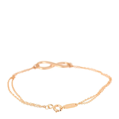 Tiffany 18K Rose Gold Infinity Bracelet 3 of 6