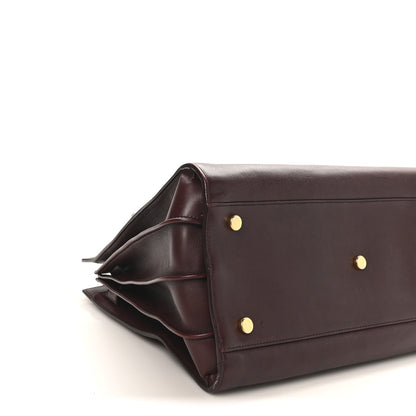 Saint Laurent Calfskin Small Sac De Jour Amarena 4 of 9