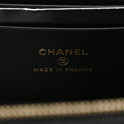 Chanel Caviar Quilted Top Handle Long Vanity Black 6 of 11