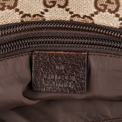 Gucci Monogram Web Large Diaper Tote Brown 6 of 11